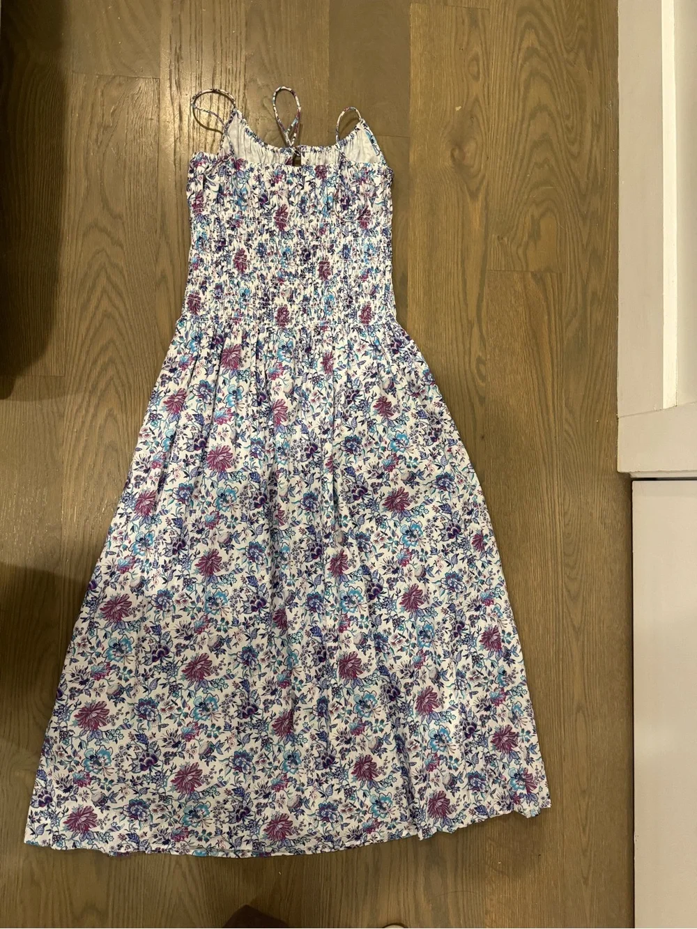 J. Crew Smocked sundress in Liberty® Christelle fabric